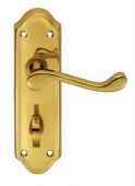 DL18WC - Carlisle Brass 'Ashtead' Lever Bathroom Furniture Polished Brass