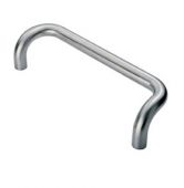 PBC1300SSS - Carlisle Brass Eurospec 300mm x 25mm Cranked Pull Handle (G316) Satin Stainless Steel