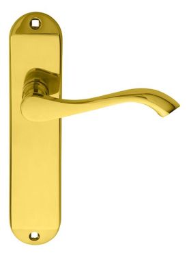 Click Here To Enlarge This Photo Of DL181 - Carlisle Brass 'Andros' Lever Latch Furniture Polished Brass