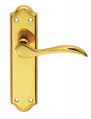 DL191 - Carlisle Brass 'Madrid' Lever Latch Furniture Polished Brass