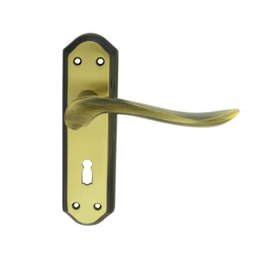 Click Here To Enlarge This Photo Of DL450FB - Carlisle Brass 'Lytham' Lever Lock Furniture Florentine Bronze