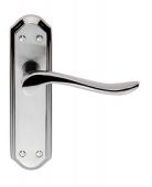 DL451SCCP - Carlisle Brass 'Lytham' Lever Latch Furniture Satin Chrome/Polished Chrome