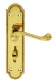FG27WC - Carlisle Brass Georgian Shaped Lever Bathroom Furniture Polished Brass