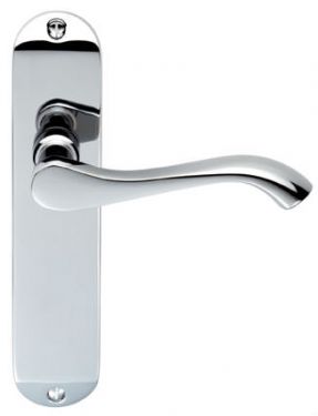 Click Here To Enlarge This Photo Of DL181CP - Carlisle Brass 'Andros' Lever Latch Furniture Polished Chrome
