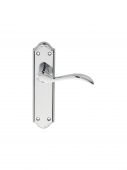 DL191CP - Carlisle Brass 'Madrid' Lever Latch Furniture Polished Chrome