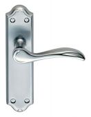 DL191SC - Carlisle Brass 'Madrid' Lever Latch Furniture Satin Chrome