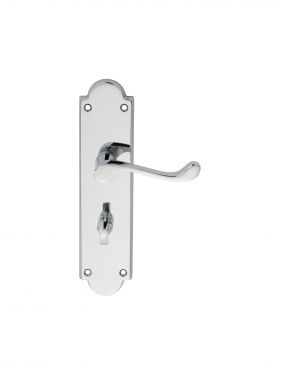 Click Here To Enlarge This Photo Of M68WCCP - Carlisle Brass Victorian Shaped Scroll Lever Bathroom Furniture Polished Chrome