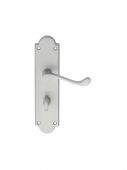 M68WCSC - Carlisle Brass Victorian Shaped Scroll Lever Bathroom Furniture Satin Chrome