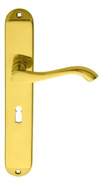 Click Here To Enlarge This Photo Of DL380 - Carlisle Brass 'Andros' Lever Lock Furniture Polished Brass