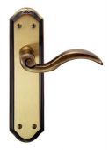 DL341FB - Carlisle Brass 'Wentworth' Lever Latch Furniture Florentine Bronze