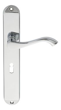 Click Here To Enlarge This Photo Of DL380CP - Carlisle Brass 'Andros' Lever Lock Furniture Polished Chrome