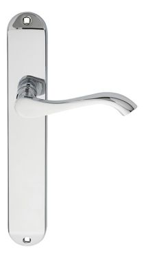 Click Here To Enlarge This Photo Of DL381CP - Carlisle Brass 'Andros' Lever Latch Furniture Polished Chrome