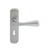 DL410SC - Carlisle Brass 'Eden' Lever Lock Furniture Satin Chrome