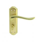DL452SBPB - Carlisle Brass 'Lytham' Lever Bathroom Furniture Satin Brass/Polished Brass