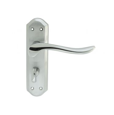 Click Here To Enlarge This Photo Of DL452SCCP - Carlisle Brass 'Lytham' Lever Bathroom Furniture Satin Chrome/Polished Chrome