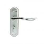 DL452SCCP - Carlisle Brass 'Lytham' Lever Bathroom Furniture Satin Chrome/Polished Chrome