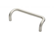 PAC1225SSS - Carlisle Brass Eurospec 225mm x 19mm Cranked Pull Handle (G316) Satin Stainless Steel