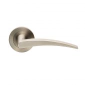 SWL1116SSS - Carlisle Brass Eurospec 'Volantes' Designer Lever on Round Rose (G304) Satin Stainless Steel