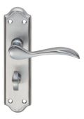 DL192SC - Carlisle Brass 'Madrid' Lever Bathroom Furniture Satin Chrome