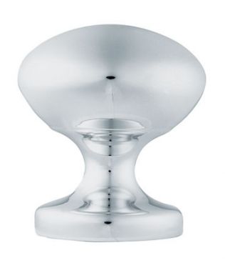 Click Here To Enlarge This Photo Of M220CP - Carlisle Brass Easy Centre Door Knob 57mm Rose Polished Chrome