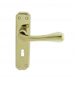 DL410PVD - Carlisle Brass 'Eden' Lever Lock Furniture PVD Stainless Brass