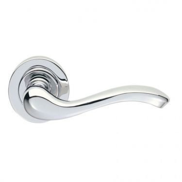 Click Here To Enlarge This Photo Of AQ3CP - Carlisle Brass Manital 'Apollo' Lever on Round Rose Polished Chrome