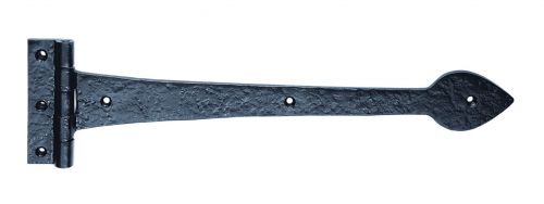 Click Here To Enlarge This Photo Of LF5515B - Carlisle Brass Ludlow Foundries Tee Hinges 430mm Black Antique