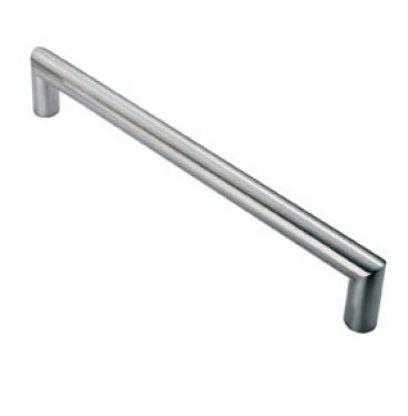 Click Here To Enlarge This Photo Of PCM1450SSS - Carlisle Brass Eurospec 450mm x 30mm Mitred Pull Handle (G316) Satin Stainless Steel