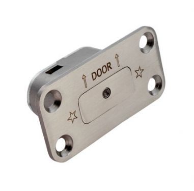 Click Here To Enlarge This Photo Of H2N1950SSS - Carlisle Brass Eurospec Emergency Release Doorstop Satin Stainless Steel