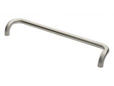 PCC1600SSS - Carlisle Brass Eurospec 600mm x 30mm Cranked Pull Handle (G316) Satin Stainless Steel