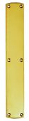 PF102 - Carlisle Brass Push Plate 457 x 75mm Polished Brass