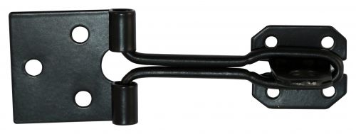 Click Here To Enlarge This Photo Of TIMCO WHS6BP - Wire Pattern Hasp-Staple Black 6"