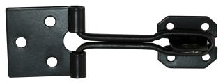 TIMCO WHS6BP - Wire Pattern Hasp-Staple Black 6"