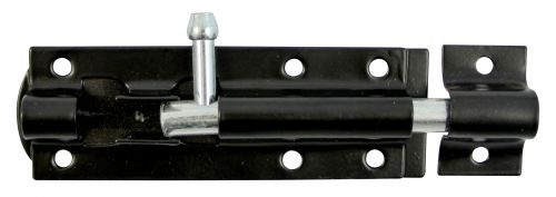 Click Here To Enlarge This Photo Of TIMCO TBS3BP - Straight Tower Bolt Black 3"