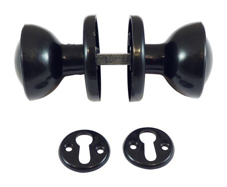 Click Here To Enlarge This Photo Of TIMCO 427212 - Plastic Rim/Mortice Knob Set 50mm