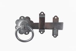 TIMCO RGL6ZP - Ring Gate Latch - Plain Zinc 6"