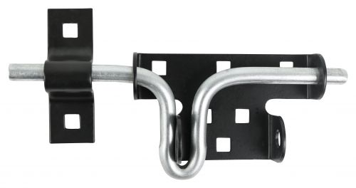 Click Here To Enlarge This Photo Of TIMCO 287114 - Slide Action Padbolt Black 7.2"