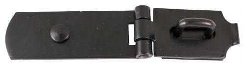 Click Here To Enlarge This Photo Of TIMCO SHS8BP - Heavy Swivel Hasp-Staple Black 8"