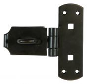 TIMCO VHS6BP - Heavy Vertical Hasp-Staple Black 6"