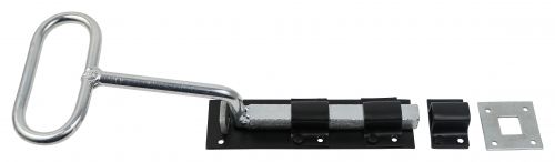Click Here To Enlarge This Photo Of TIMCO 287665 - Bow Handle Bolt Black 12"