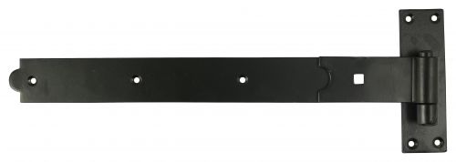 Click Here To Enlarge This Photo Of TIMCO HBS250B - Straight Band Hook Plate Black 250mm (Sold in Pairs)