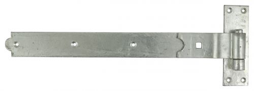 Click Here To Enlarge This Photo Of TIMCO HBC350G - Cranked Band Hook Plate Hot Dipped Galvanised 350mm (Sold in Pairs)