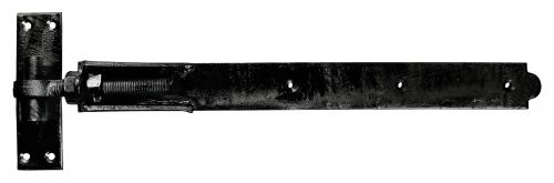 Click Here To Enlarge This Photo Of TIMCO ABH450B - Adjustable Band Hook Plate Black 450mm (Sold in Pairs)