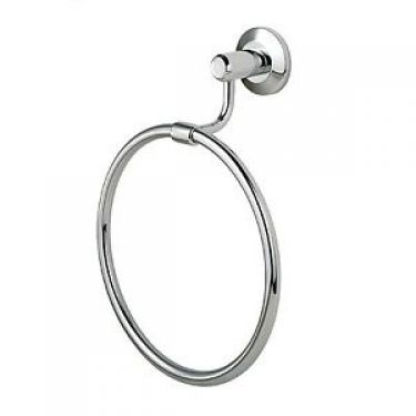 Click Here To Enlarge This Photo Of LW05CP - Carlisle Brass - De L'eau Tempo Towel Ring Polished Chrome