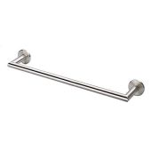 LX22BSS - Carlisle Brass - De L'eau Stainless Steel 600mm Single Towel Rail (G316) Bright Stainless Steel