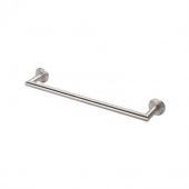 LX22SS - Carlisle Brass - De L'eau Stainless Steel 600mm Single Towel Rail (G316) Satin Stainless Steel