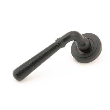 Click Here To Enlarge This Photo Of 50050 From The Anvil Aged Bronze Hammered Newbury Lever on Rose Set (Art Deco) - Unsprung