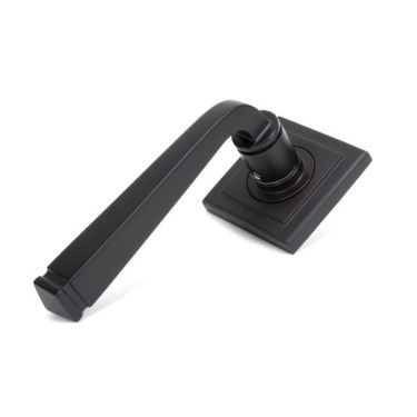 Click Here To Enlarge This Photo Of 50060 From The Anvil Aged Bronze Avon Round Lever on Rose Set (Square) - Unsprung
