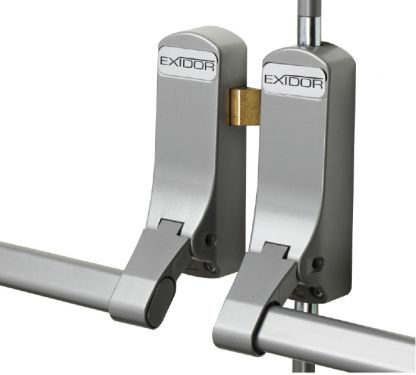 Click Here To Enlarge This Photo Of EXIDOR 285se Double Rebated Panic Bolt Set