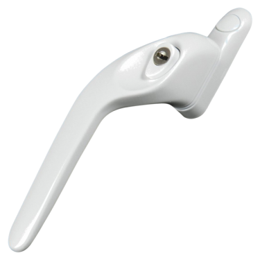 Click Here To Enlarge This Photo Of AS11781 - ASEC Offset Window Handle - LH White
